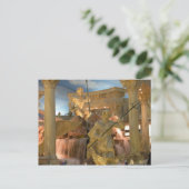 Brunnen der Götter (Zeus) Postkarte (Stehend Vorderseite)