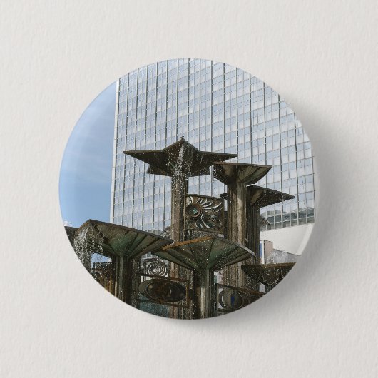 Brunnen der internationalen Freundschaft in Berlin Button (Vorderseite)