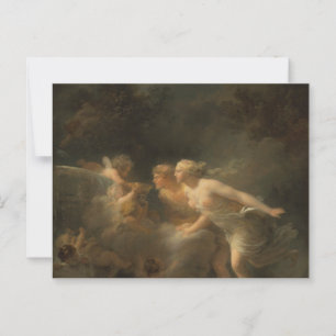 Brunnen der Liebe, Berühmtes Gemälde Postkarte