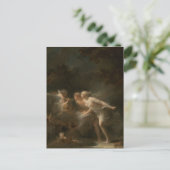 Brunnen der Liebe von Jean-Honore Fragonard Postkarte (Stehend Vorderseite)