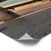 Brunnen der vier Flüsse, Rom Italien Poster (Ecke)