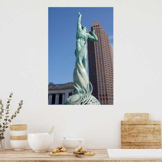 Brunnen des ewigen Lebens Poster (Küche)