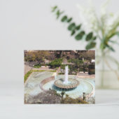 Brunnen Dowtown Los Angeles Postkarte (Stehend Vorderseite)