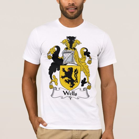 Brunnen-Familienwappen T-Shirt (Vorderseite)
