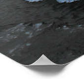 Brunnen gefroren poster (Ecke)