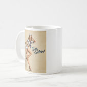Brunnen-hallo Seemann Kaffeetasse (Vorderseite Links)