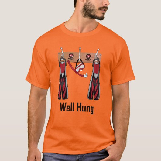 Brunnen hing Sporttauchen-T - Shirt (Vorderseite)