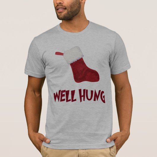 Brunnen hing Strümpfe T-Shirt (Vorderseite)