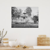 Brunnen im Forsyth Park Poster (Küche)