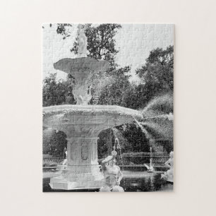 Brunnen im Forsyth Park, Savannah GA Puzzle