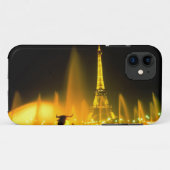 Brunnen im weltberühmten Eiffelturm von Paris Case-Mate iPhone Hülle (Rückseite (Horizontal))