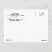 Brunnen in Borough Hall, Brooklyn Postkarte (Rückseite)