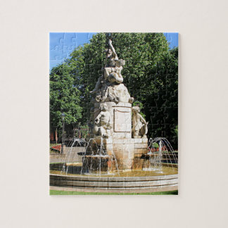 Brunnen in Leon, El Camino Puzzle