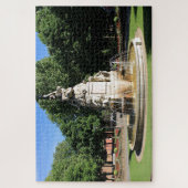 Brunnen in Leon, El Camino Puzzle (Vertikal)