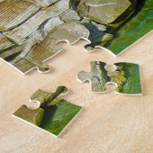 Brunnen in Madrid. Puzzle (Seite)