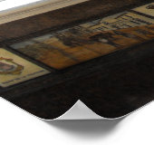 Brunnen in Marbella Spanien Poster (Ecke)