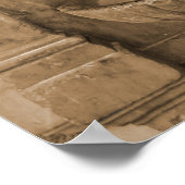 Brunnen in Rom Poster (Ecke)