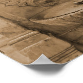 Brunnen in Rom Poster (Ecke)