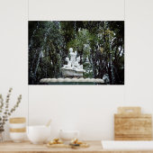 Brunnen in Varna, Bulgarien Poster (Küche)