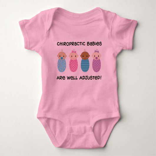 Brunnen justierter Baby-Chiropraktik-T - Shirt (Vorderseite)