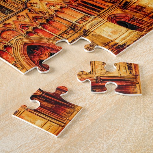 Brunnen-Kathedrale Puzzle (Seite)