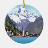 Brunnen, Luzerner See Keramikornament (Vorne)