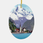 Brunnen, Luzerner See Keramikornament (Vorne)