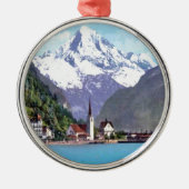 Brunnen, Luzerner See Ornament Aus Metall (Vorne)