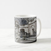 Brunnen mit Neptun-Statue in Prag Kaffeetasse (VorderseiteRechts)