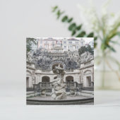 Brunnen mit Neptun-Statue in Prag Karte (Stehend Vorderseite)