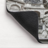 Brunnen mit Neptun-Statue in Prag Mousepad (Ecke)