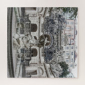 Brunnen mit Neptun-Statue in Prag Puzzle (Horizontal)