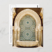 Brunnen-Moschee Postkarte (Vorne/Hinten)