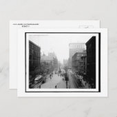 Brunnen Platz, Cincinnati, Ohio Vintag Postkarte (Vorne/Hinten)