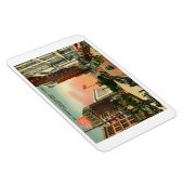 Brunnen Platz, Cincinnati, Ohio Vintage Postkarte Magnet (Rechte Seite)