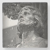 Brunnen-Platz - Cincinnati Steinuntersetzer (Vorderseite)