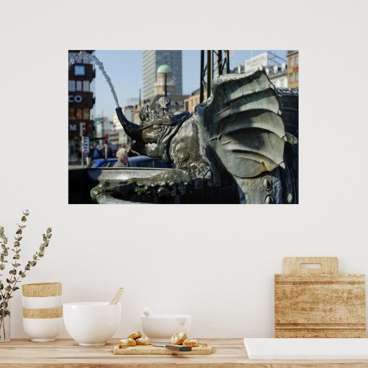 Brunnen Poster (Küche)