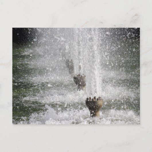 Brunnen Postkarte (Vorderseite)