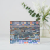 Brunnen Postkarte (Stehend Vorderseite)