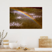 Brunnen-Regenbogen-Poster Poster (Küche)