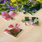 Brunnen und Blume Puzzle (Seite)