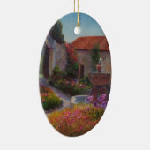 Brunnen und Garten an Carmel Auftrag Keramikornament (Rechts)