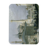 Brunnen und Platz von St. Sophia, Istanbul, Engra Magnet (Vertikal)
