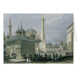 Brunnen und Quadrat von St. Sophia, Istanbul,