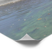 Brunnen unter Blue Sky Poster (Ecke)