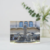 Brunnen von Bacchus Postkarte (Stehend Vorderseite)