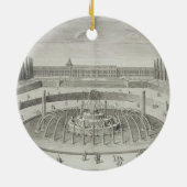 Brunnen von Latone in Versailles, 1714, von 'Les Keramikornament (Hinten)