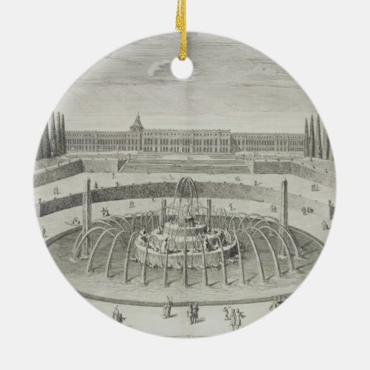 Brunnen von Latone in Versailles, 1714, von 'Les Keramikornament (Hinten)