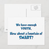 Brunnen von SMART Postkarte (Vorne/Hinten)
