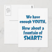 Brunnen von SMART Postkarte (Vorne/Hinten)
